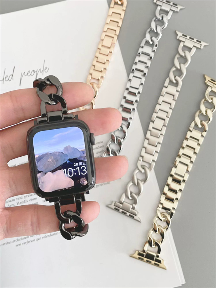 Luxury Watch Korea - Korea Luxury Metal Chain Band Strap