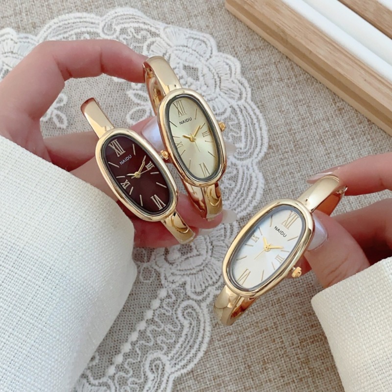 Luxury Watch Dial - Top Brand Women Oval Roman Dial
