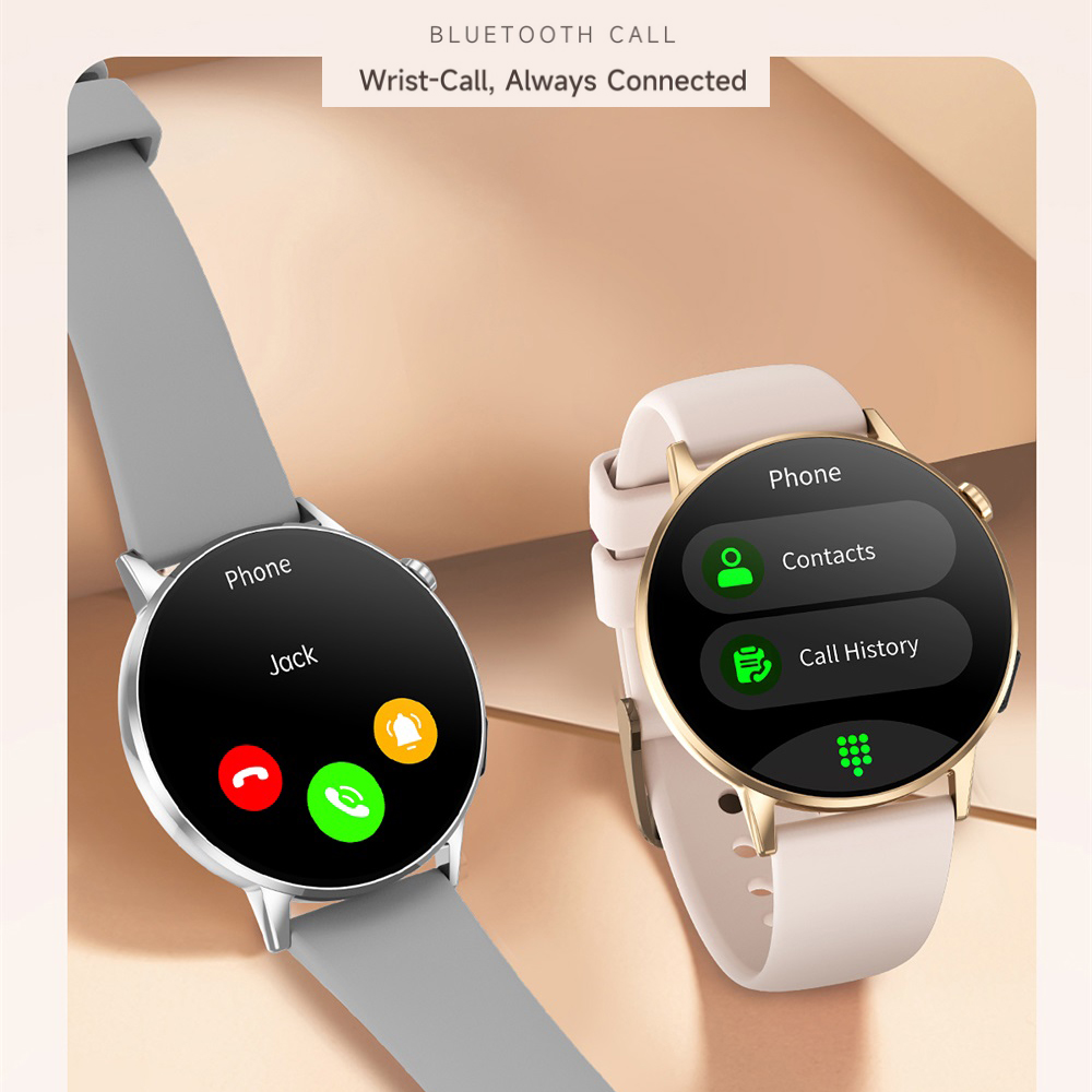 Luxury Watch Korea - Smartwatch Waterproof Flashlight Luxury Women AMOLED