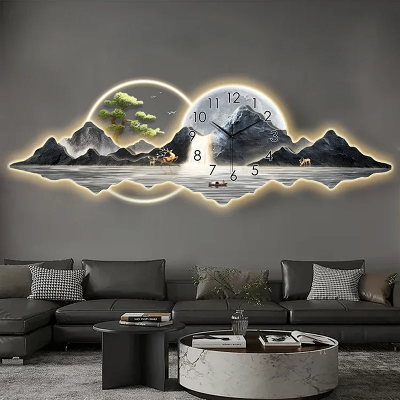 Luxury Watch Korea - Bathroom Luxury Wall Clocks Korean Living