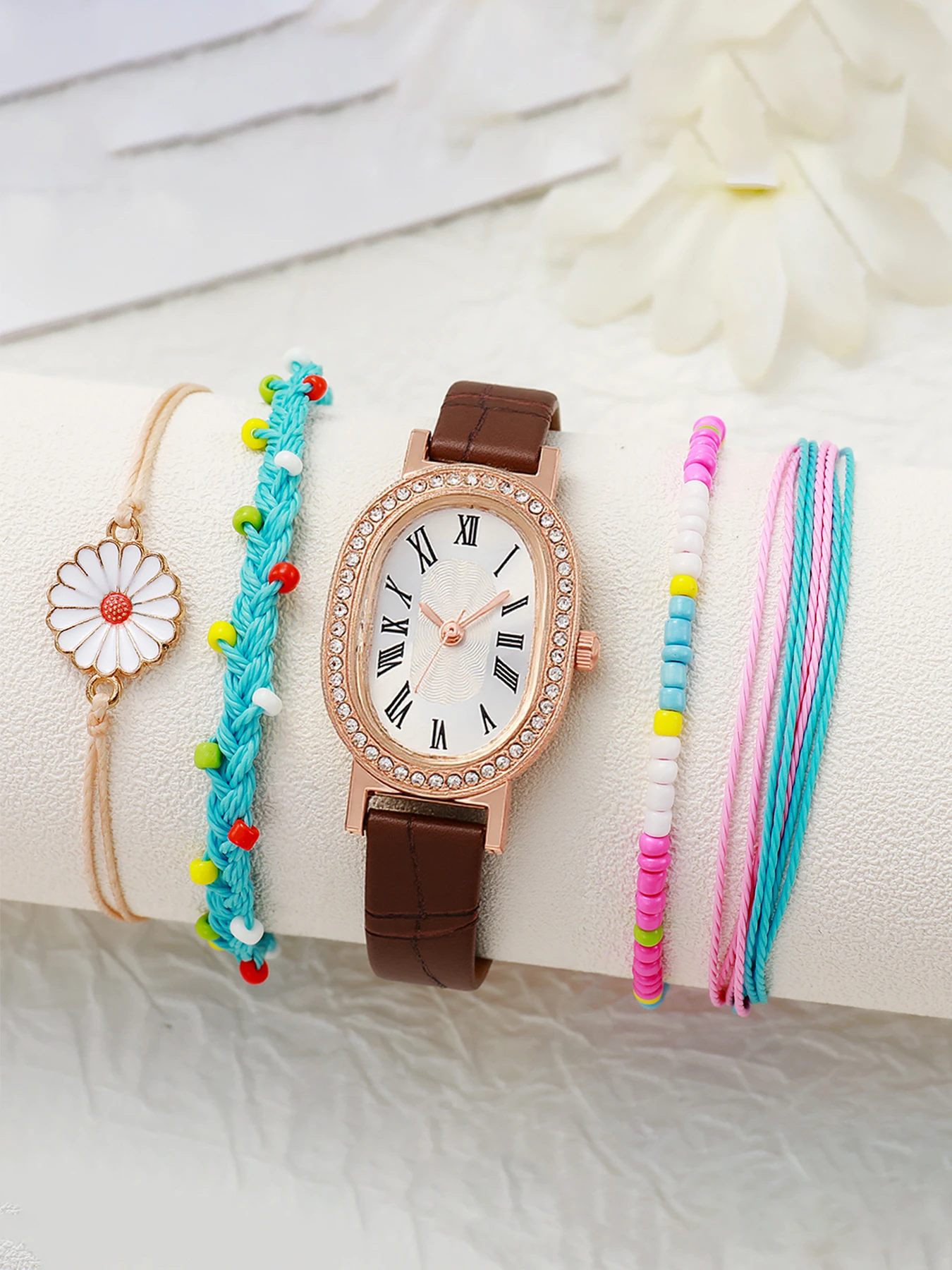 Luxury Watch Entry - Fashion Entry Luxury Oval Diamond Set