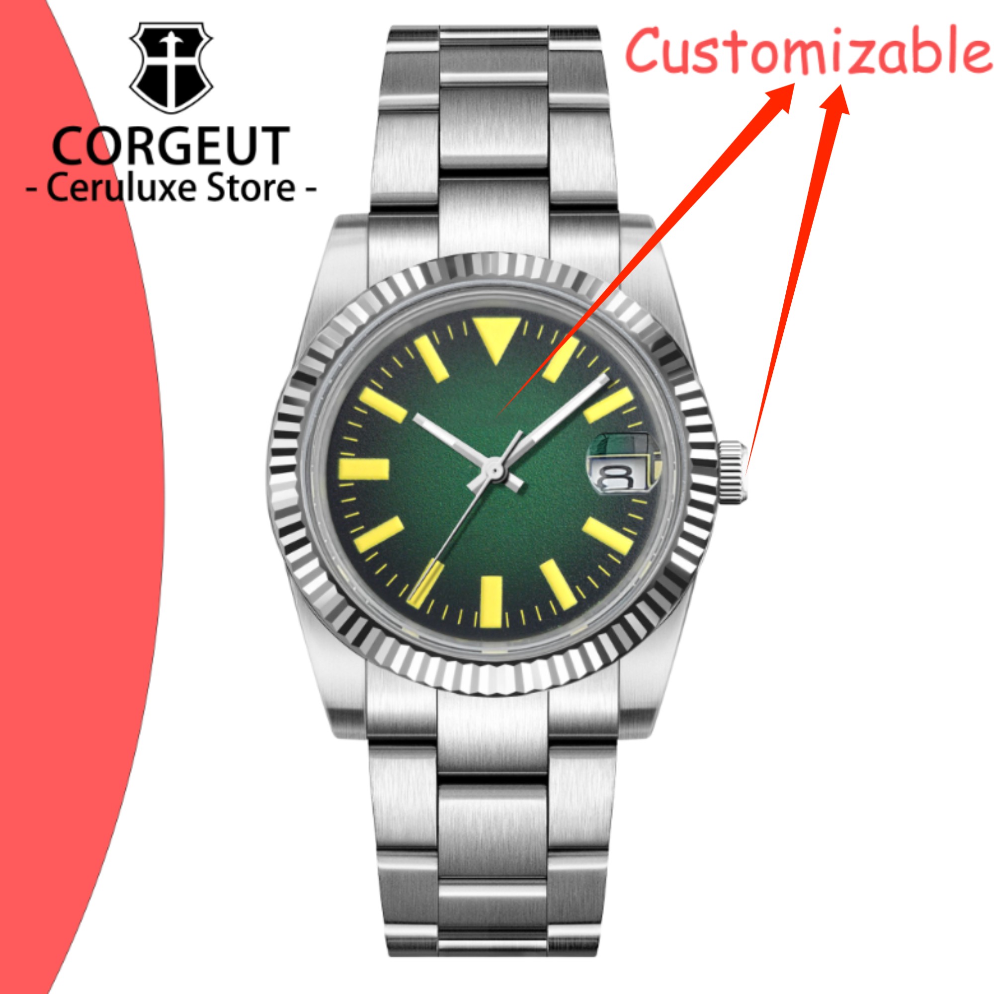 Luxury Watch Deals - Custom Logo 36/39mm New NH35 Automatic