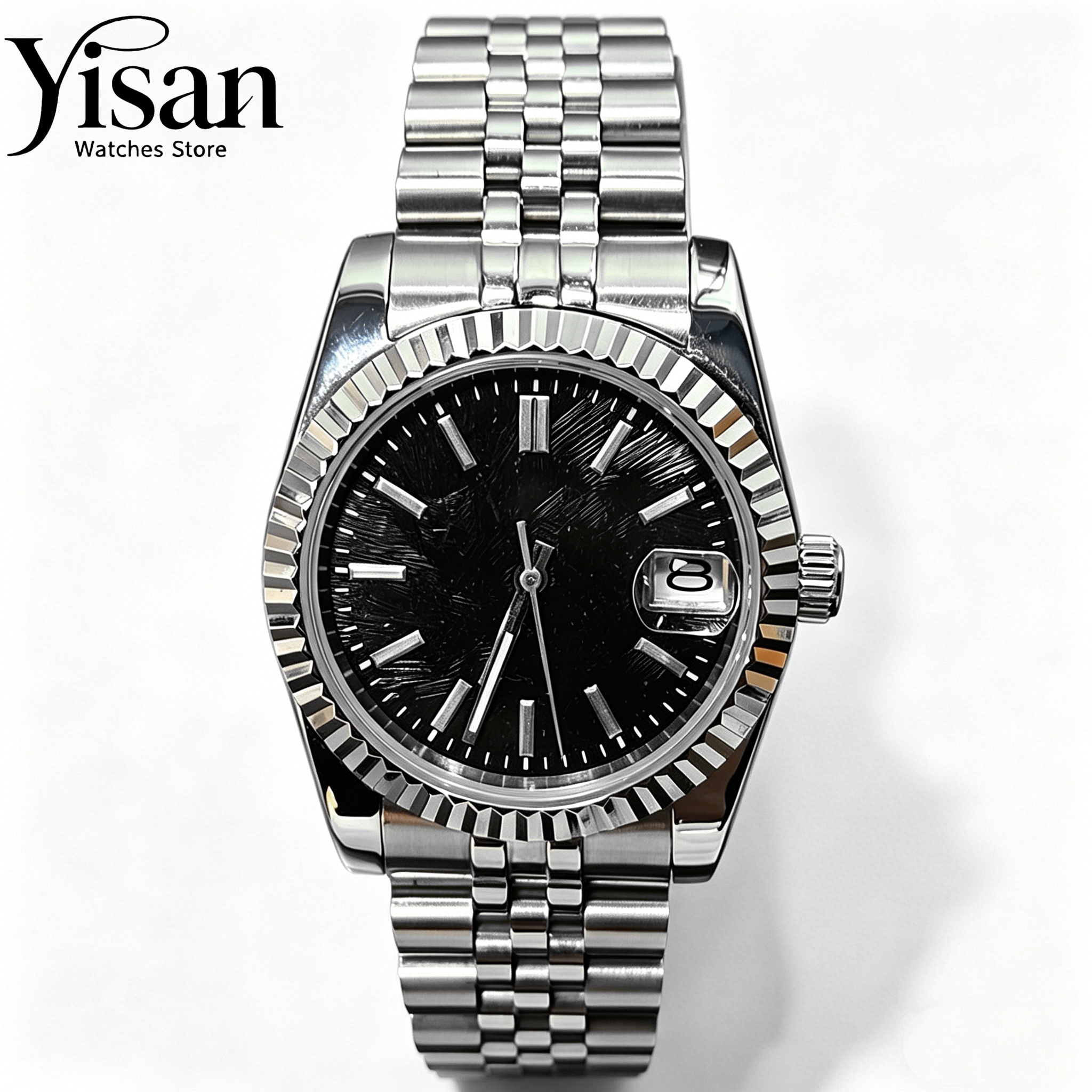Luxury Watch Dial - Yisan 36mm/39mm silver case sapphire crystal
