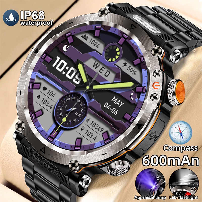 Compass Watch Luxury - LIGE New Fashion luxury 5ATM Men