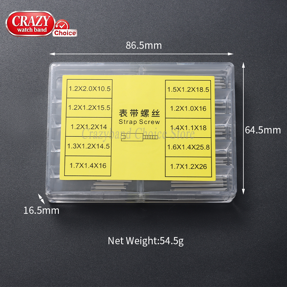 50pcs 100pcs Metal Screws Rod  - Luxury Watch Expensive avaliação e preço