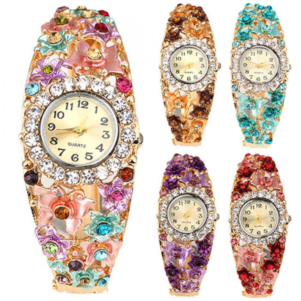 Hot Sales Women\'s Flower Butt - Luxury Watch Dial avaliação e preço