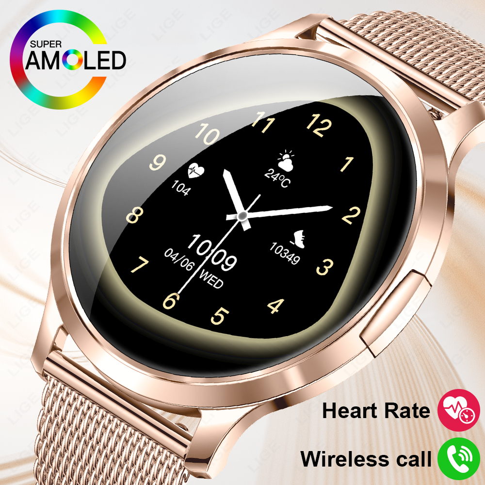 LIGE New Smart Watch Women Ult - Luxury Watch Korea avaliação e preço