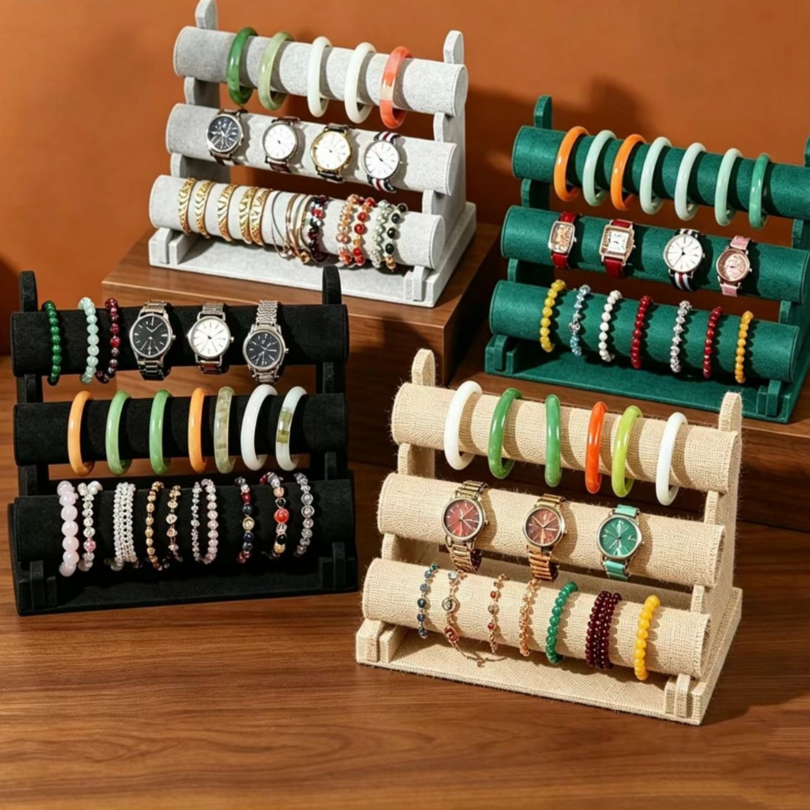 3 Tier Bracelet Display Stand  - Luxury Watch Tier avaliação e preço