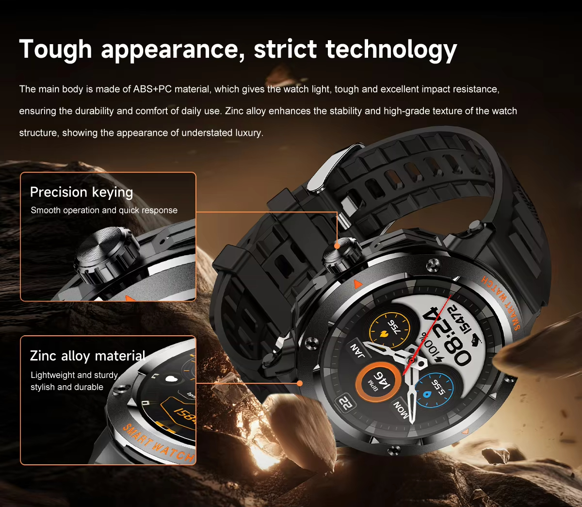 NFC Smart Watch Wireless Earph - Luxury Watch Korea avaliação e preço