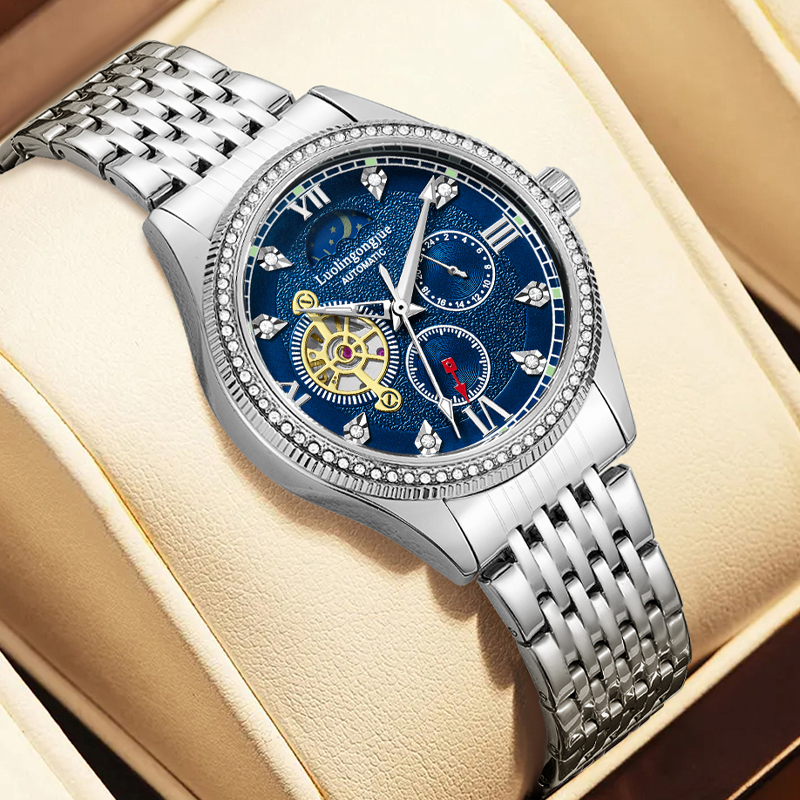 High-End Luxury Business Men's - Luxury Watch Name Brands avaliação e preço