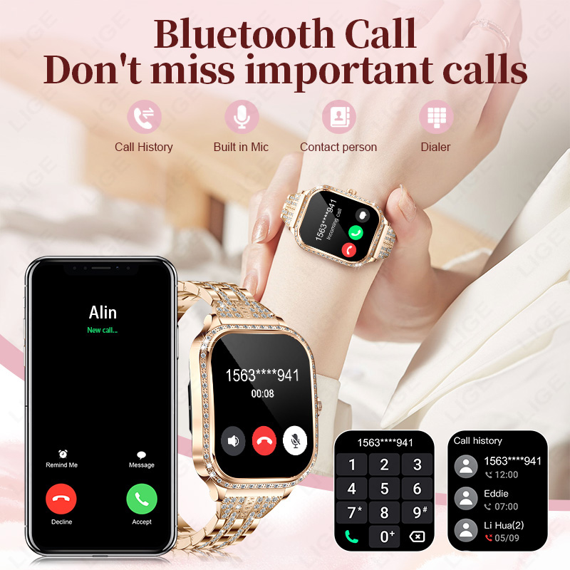 New Luxury Smart Watch Ladies  - Luxury Watch Korea avaliação e preço