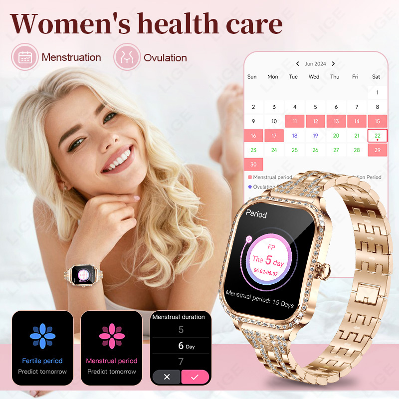 New Luxury Smart Watch Ladies  - Luxury Watch Korea avaliação e preço