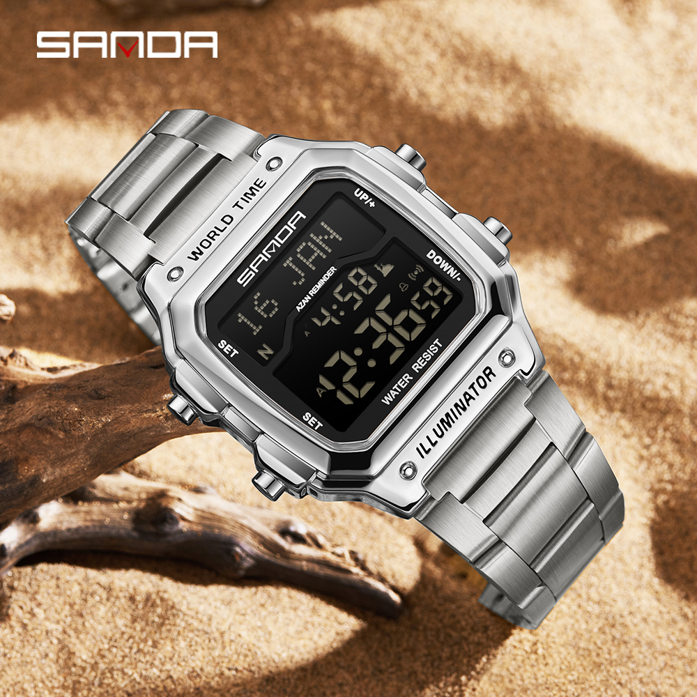 SANDA Luxury Men's Electronic  - Minute Repeater Watch avaliação e preço