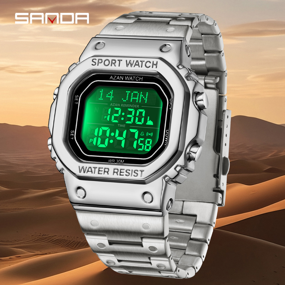 SANDA Luxury Men's Electronic  - Minute Repeater Watch avaliação e preço
