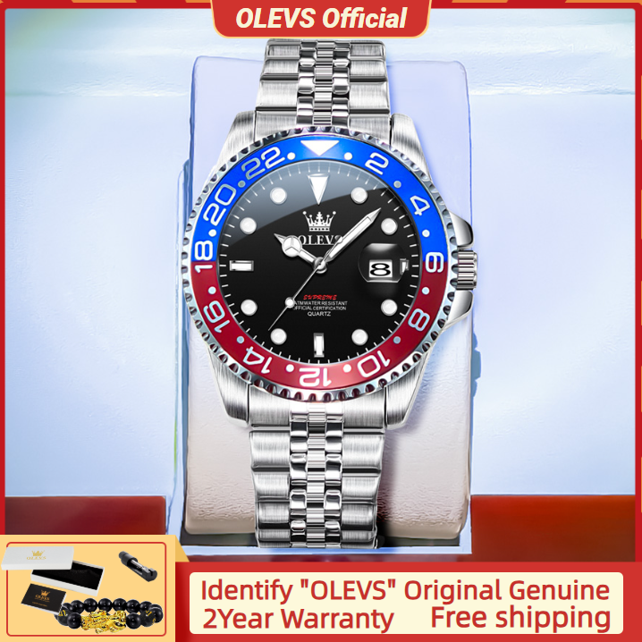 OLEVS 5657 Original Brand Men' - Luxury Watch Business avaliação e preço
