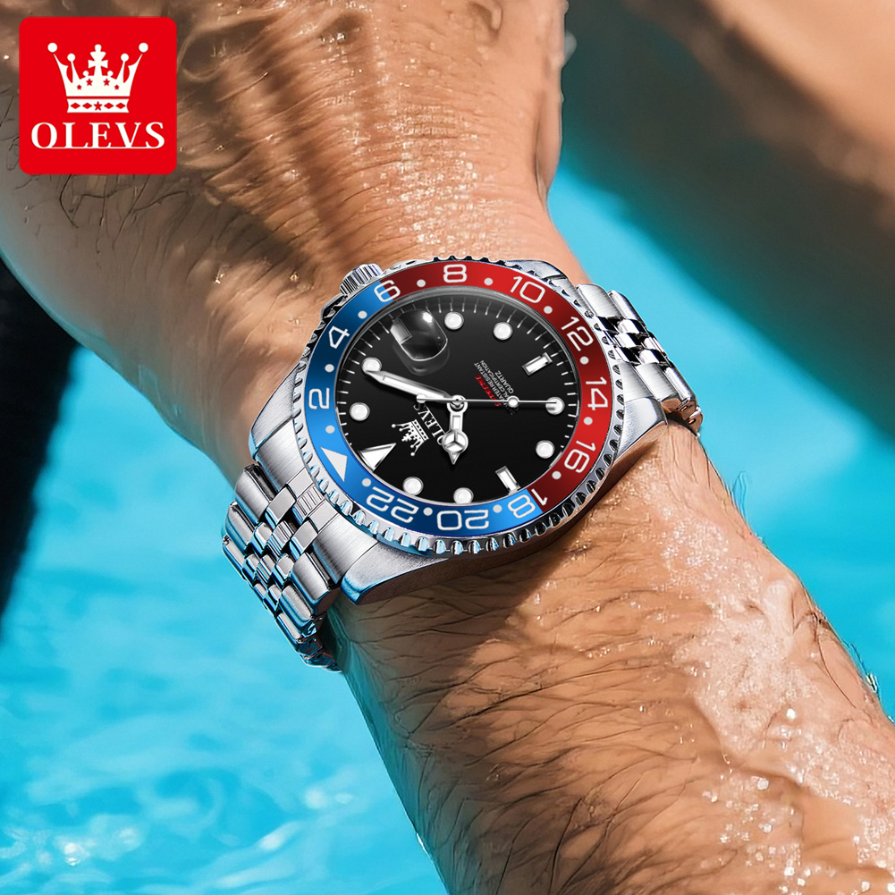 OLEVS 5657 Original Brand Men' - Luxury Watch Business avaliação e preço