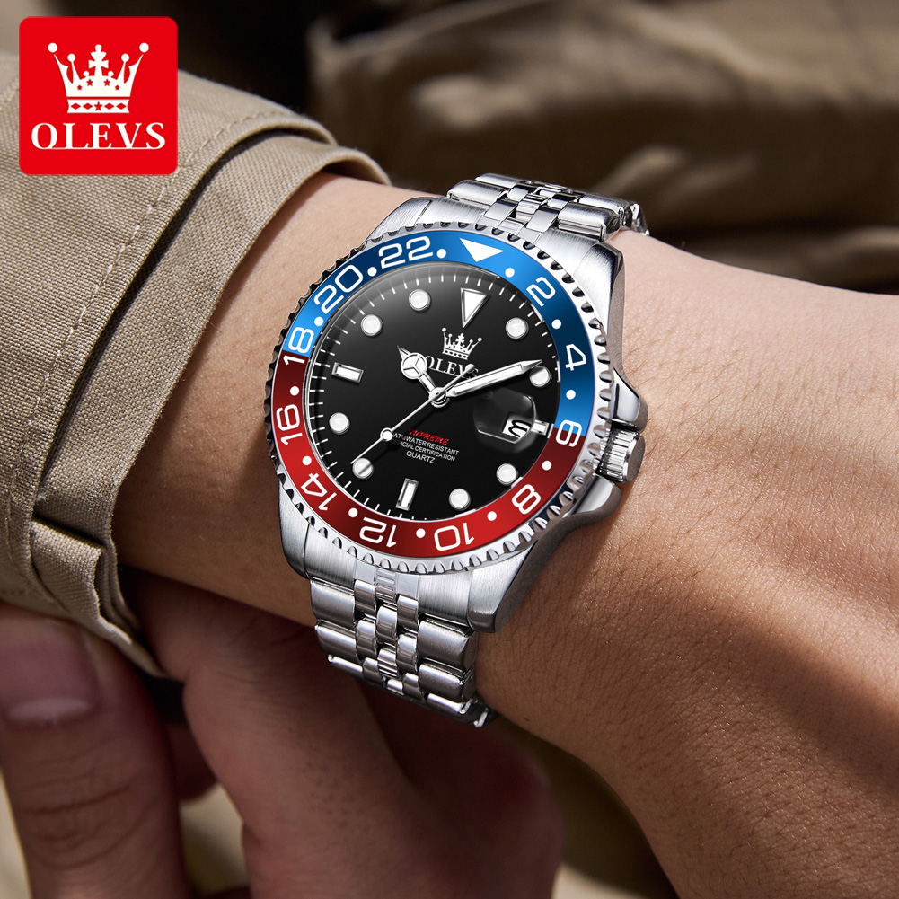 OLEVS 5657 Original Brand Men' - Luxury Watch Business avaliação e preço