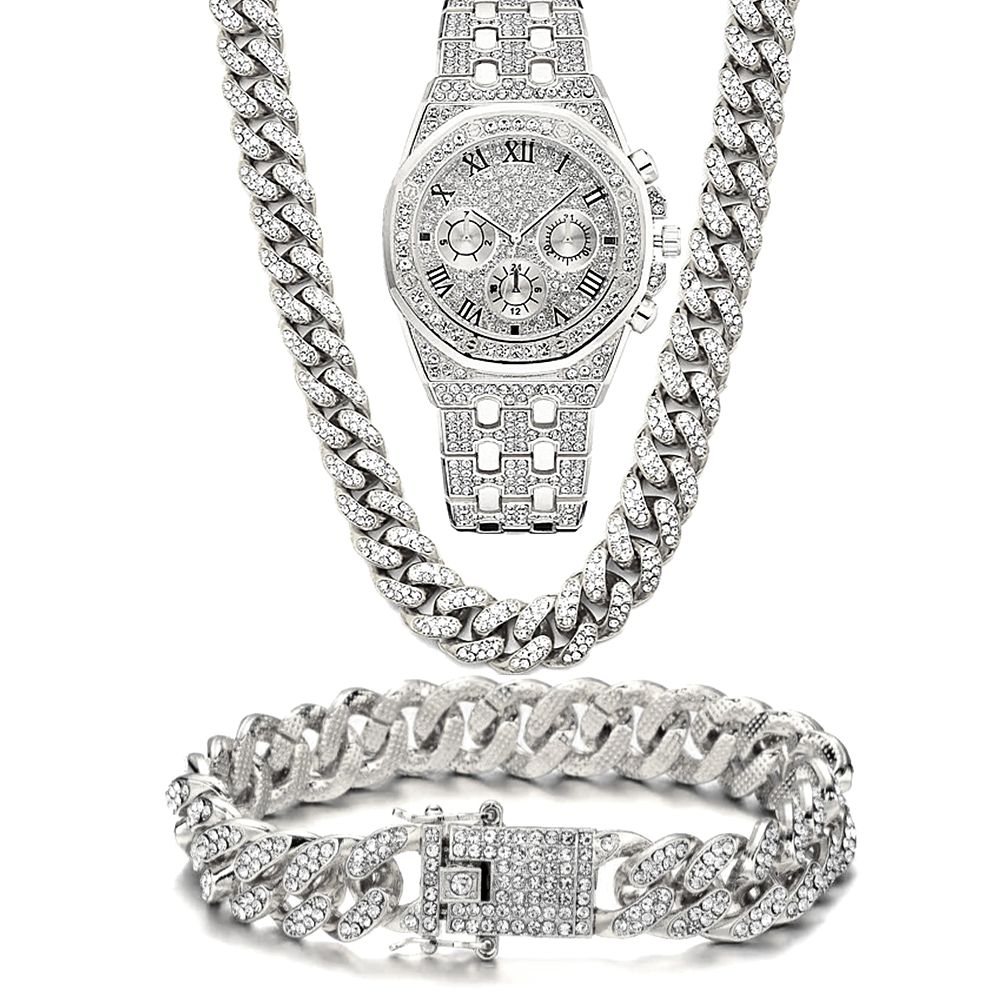 Luxury Iced Out Watch for Men  - Luxury Watch Miami avaliação e preço