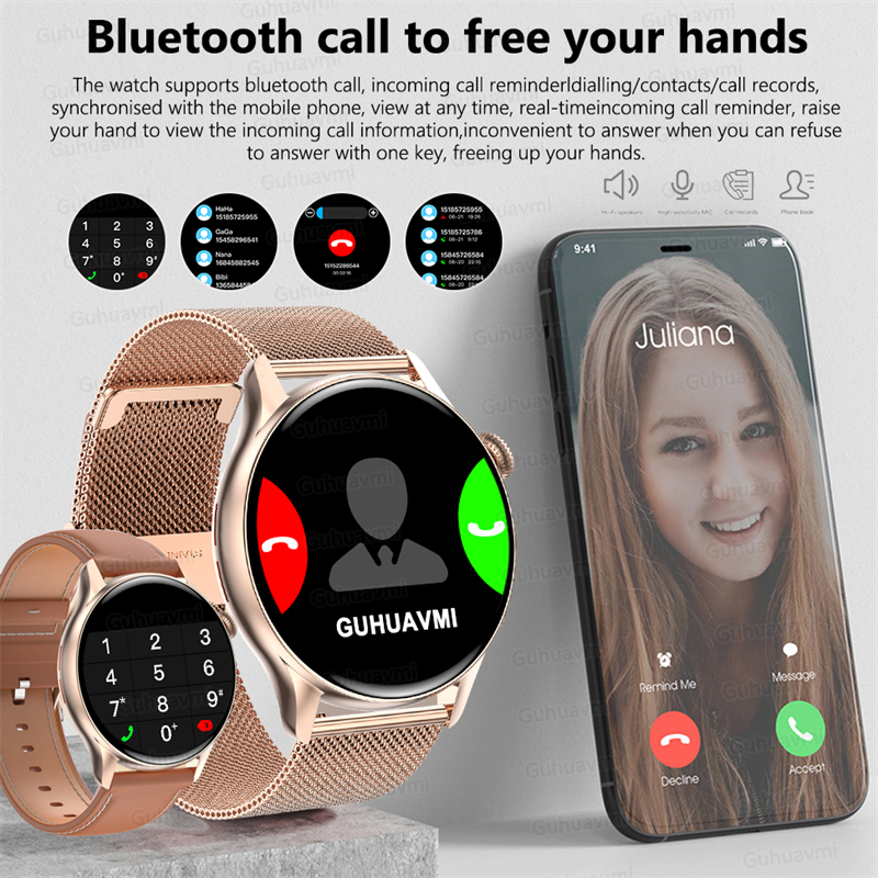 2026New Lady Smart Watch Women - Compass Watch Luxury avaliação e preço