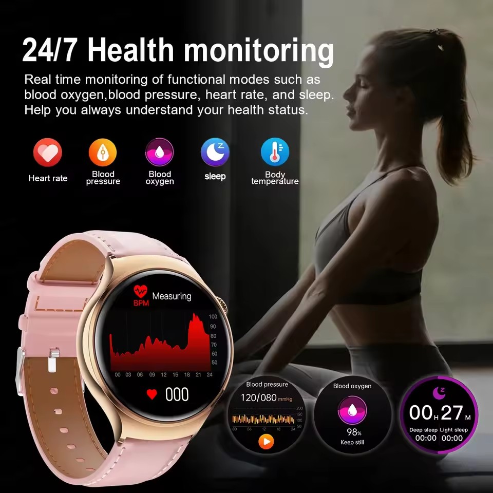 2026New Lady Smart Watch Women - Compass Watch Luxury avaliação e preço