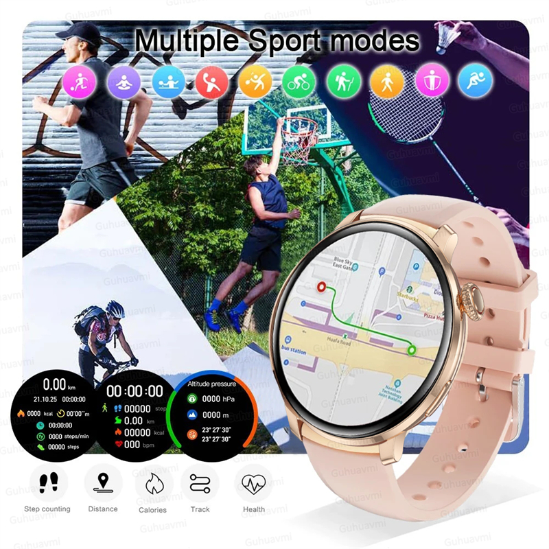 2026New Lady Smart Watch Women - Compass Watch Luxury avaliação e preço