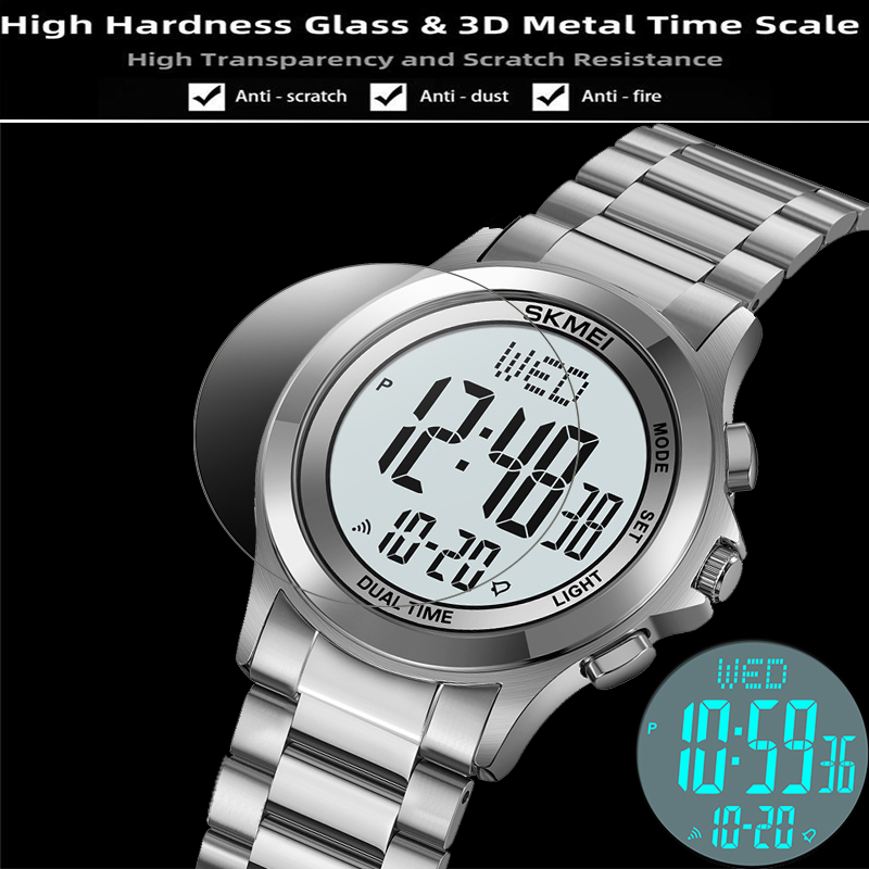 Skmei Mens Led Chronograph Bra - Minute Repeater Watch avaliação e preço