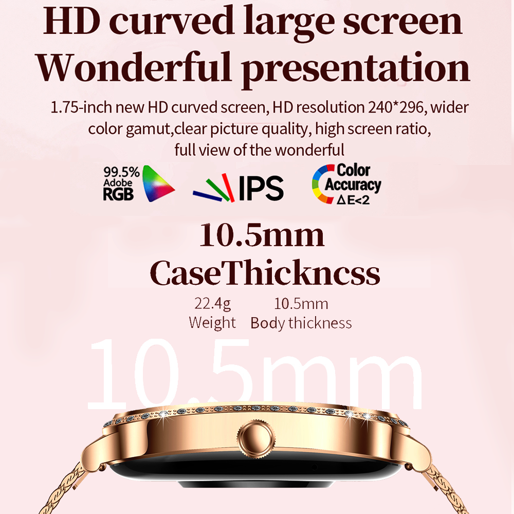 New Luxury Smart Watch Women 1 - Luxury Watch Korea avaliação e preço