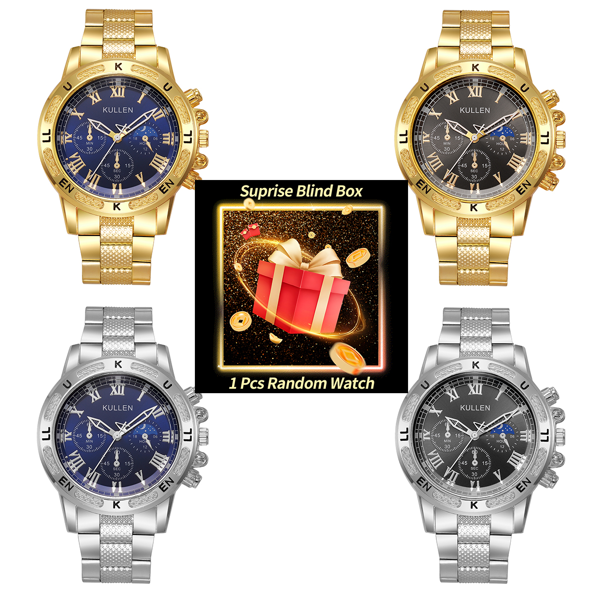 1PC Surprise Mystery Watch Bli - Luxury Watch Business avaliação e preço