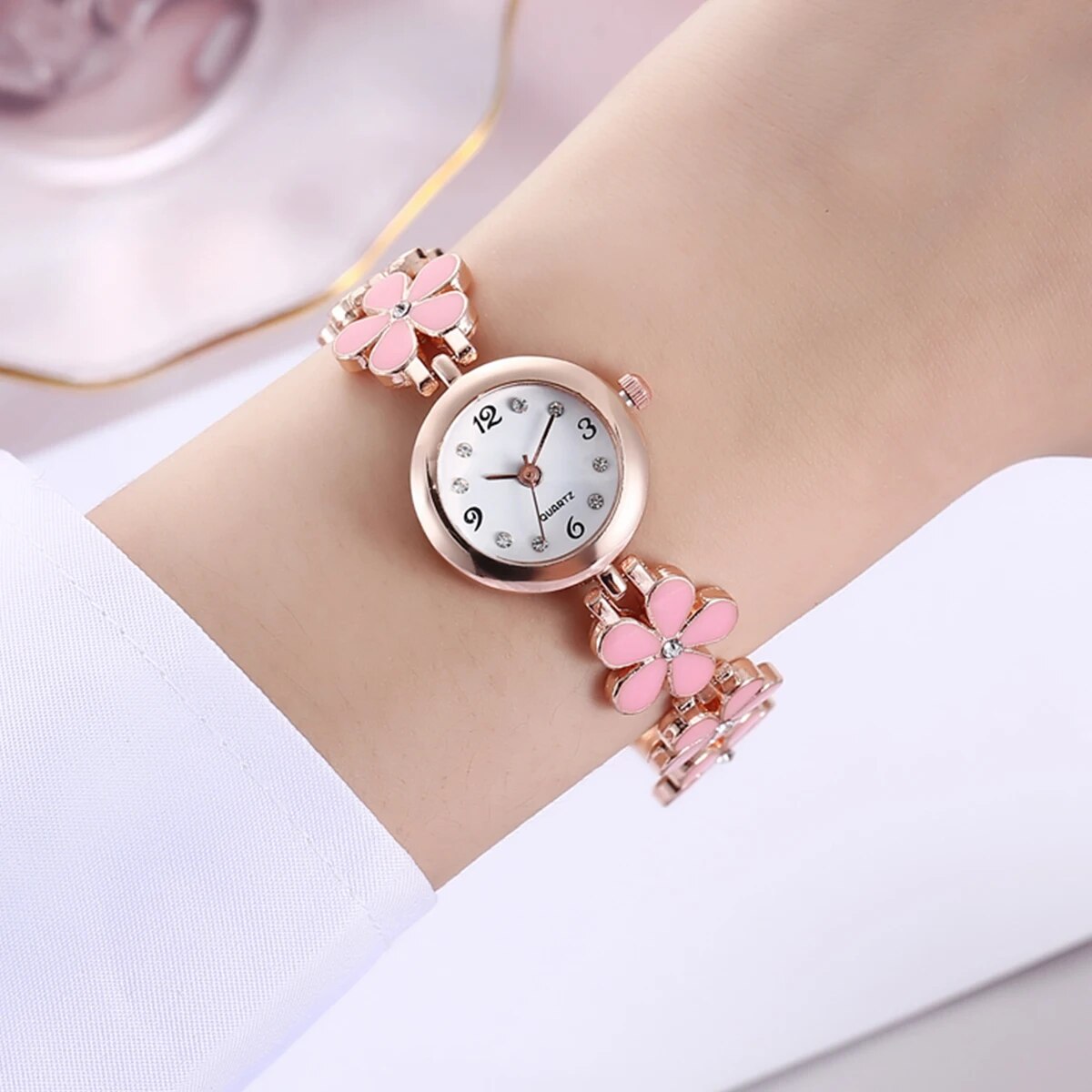 Mori Small Dial Petal Bracelet - Luxury Watch Korea avaliação e preço