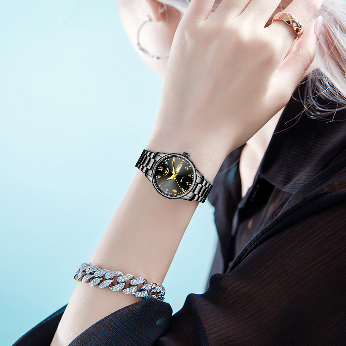 LIGE Top Band Woman Watch Clas - Luxury Watch Deals avaliação e preço