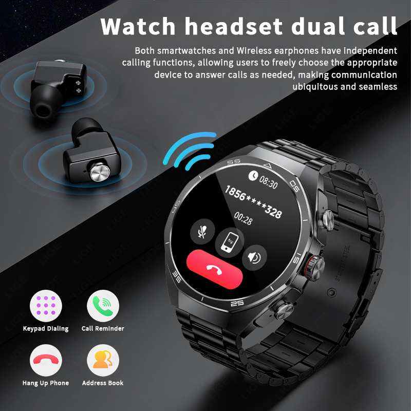 TWS Music Watches Earbuds Smar - Luxury Watch Korea avaliação e preço