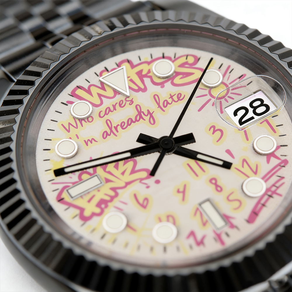 Graffiti watch Luxury Watch ch - Luxury Watch Dial avaliação e preço