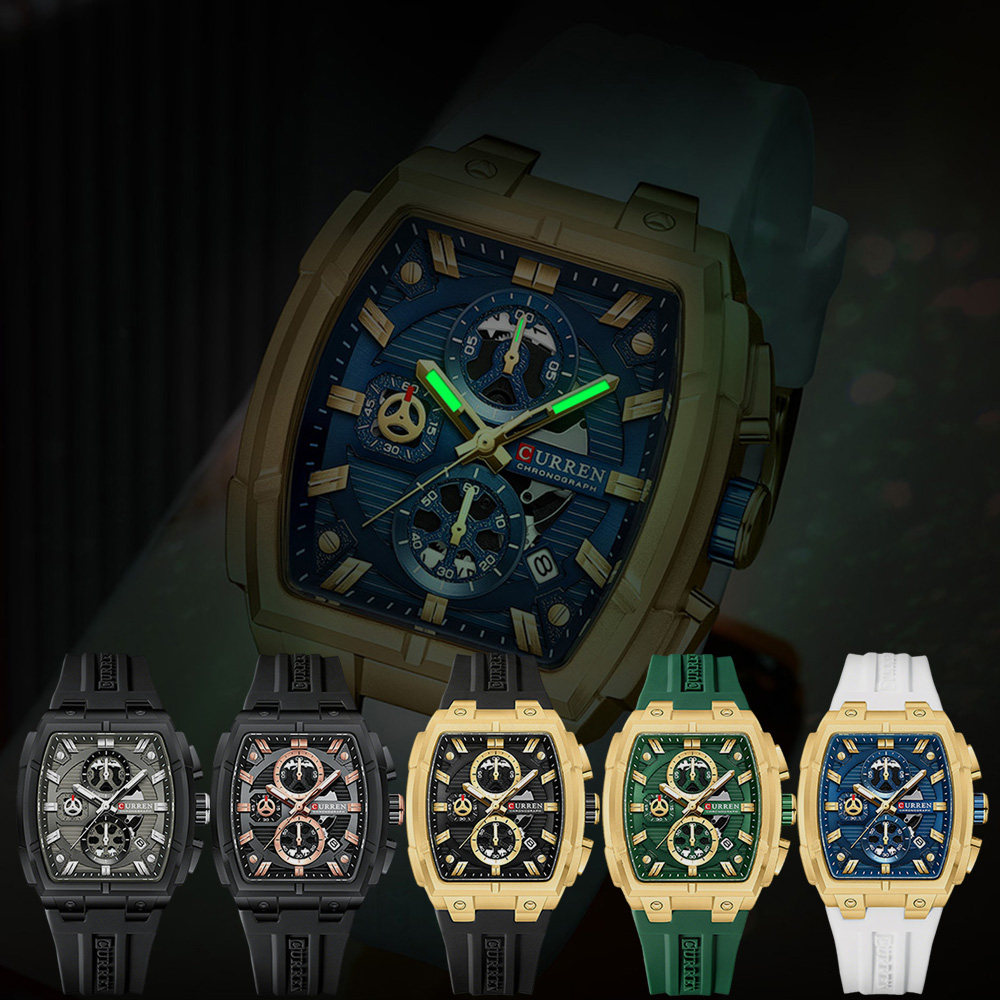 CURREN Luxury Vintage Watch fo - Luxury Watch Business avaliação e preço