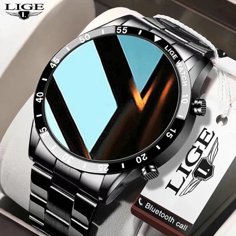 LIGE New Bluetooth Call Smart  - Luxury Watch Korea avaliação e preço