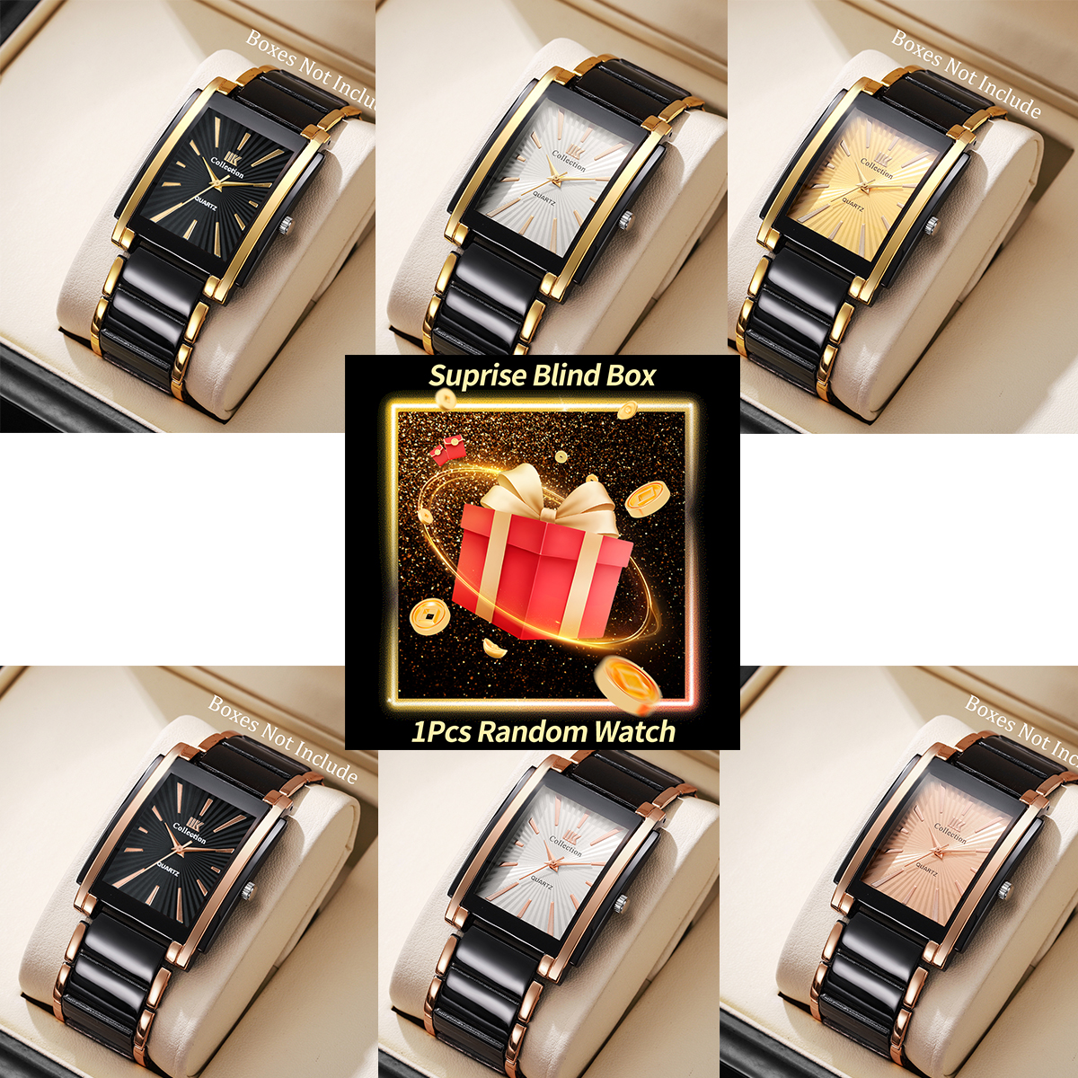 1PC Surprise Mystery Blind Wat - Luxury Watch Business avaliação e preço