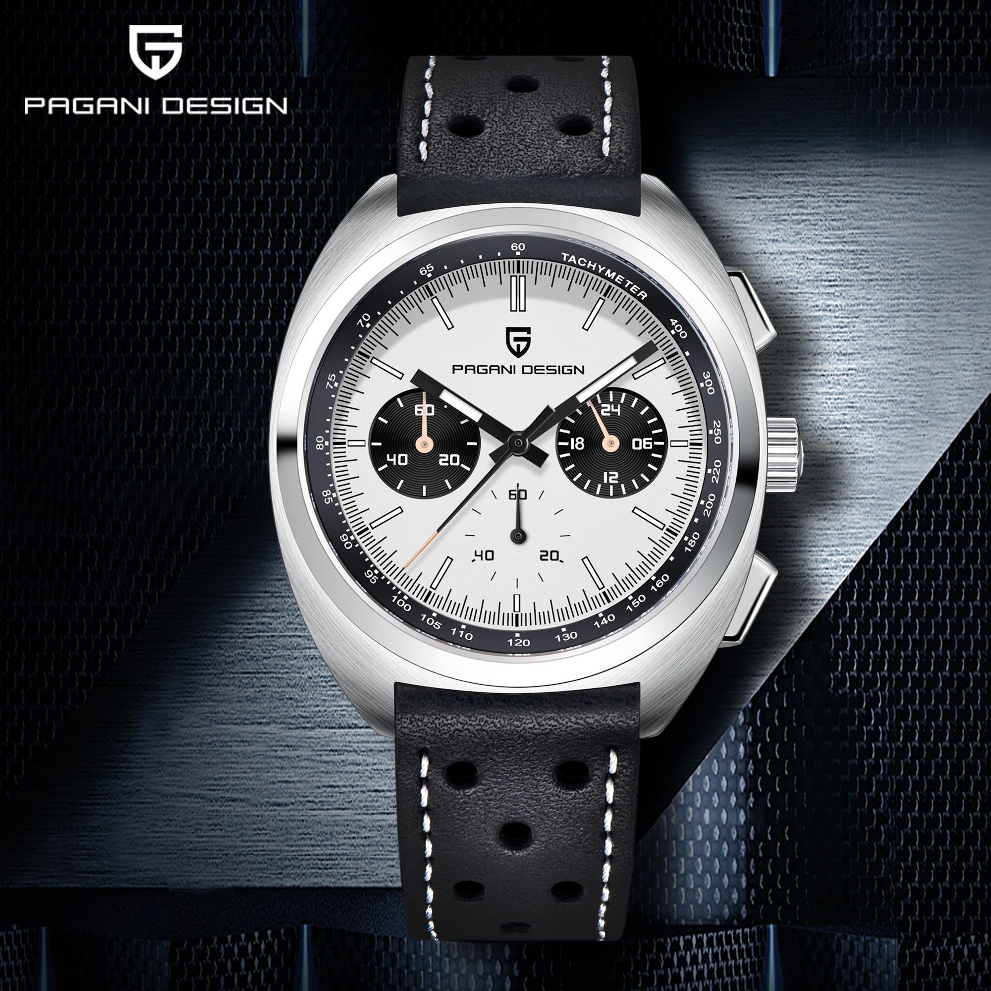 PAGANI DESIGN Watches Top Quar - Compass Watch Luxury avaliação e preço