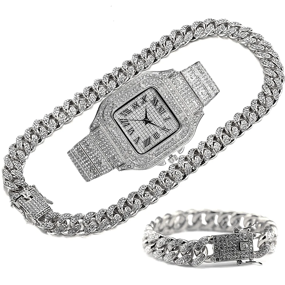 Luxury Iced Out Chain for Men  - Luxury Watch Miami avaliação e preço