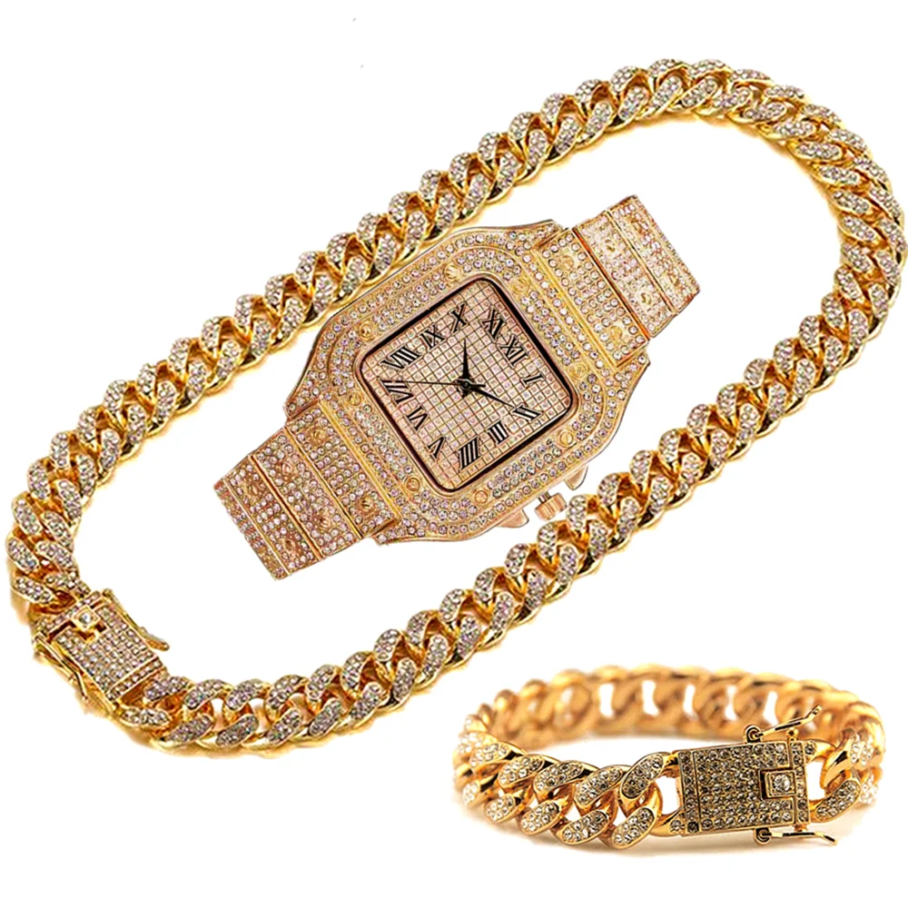 Luxury Iced Out Chain for Men  - Luxury Watch Miami avaliação e preço