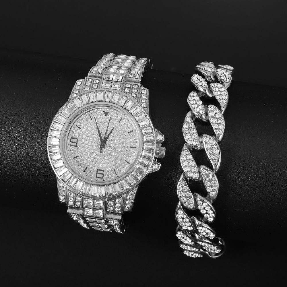Full Diamond Iced Out Watch fo - Luxury Watch Miami avaliação e preço