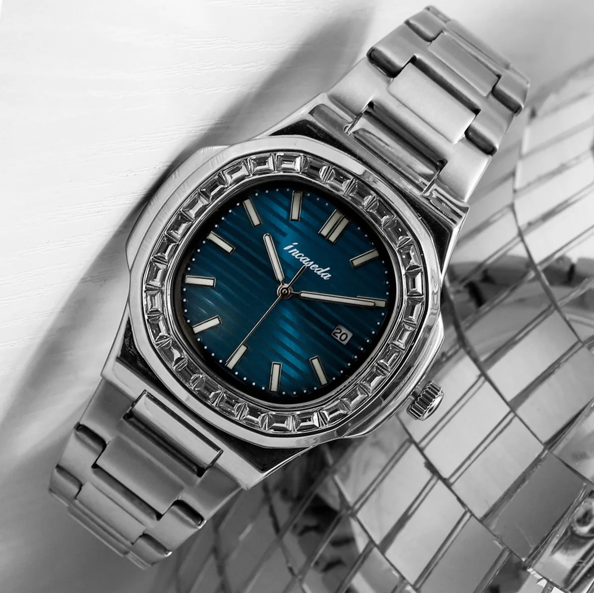 New INCASEDA luxury men's watc - Luxury Watch Name Brands avaliação e preço