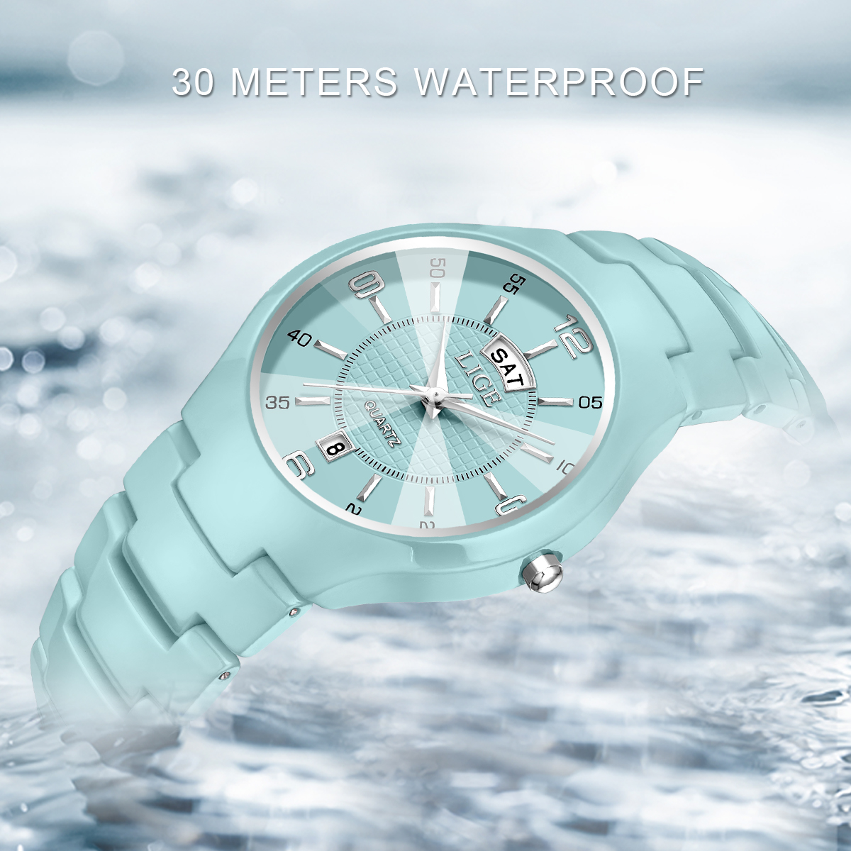 LIGE Luxury Elegant Quartz Wom - Luxury Watch Dial avaliação e preço