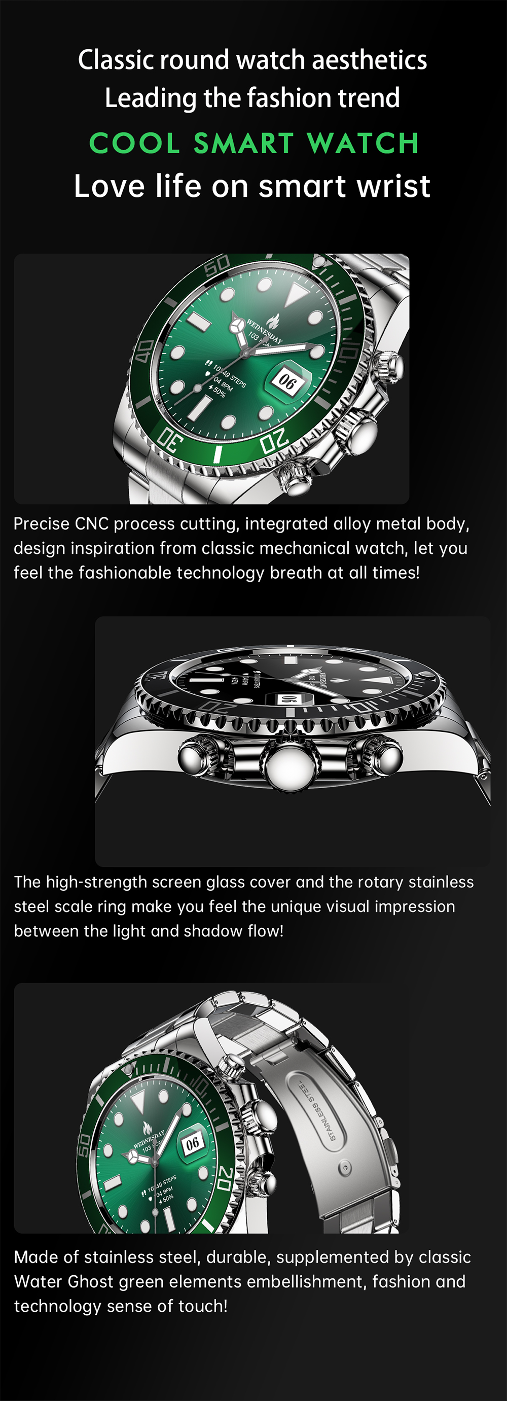 Luxury Business Smart Watch Bl - Luxury Watch Korea avaliação e preço