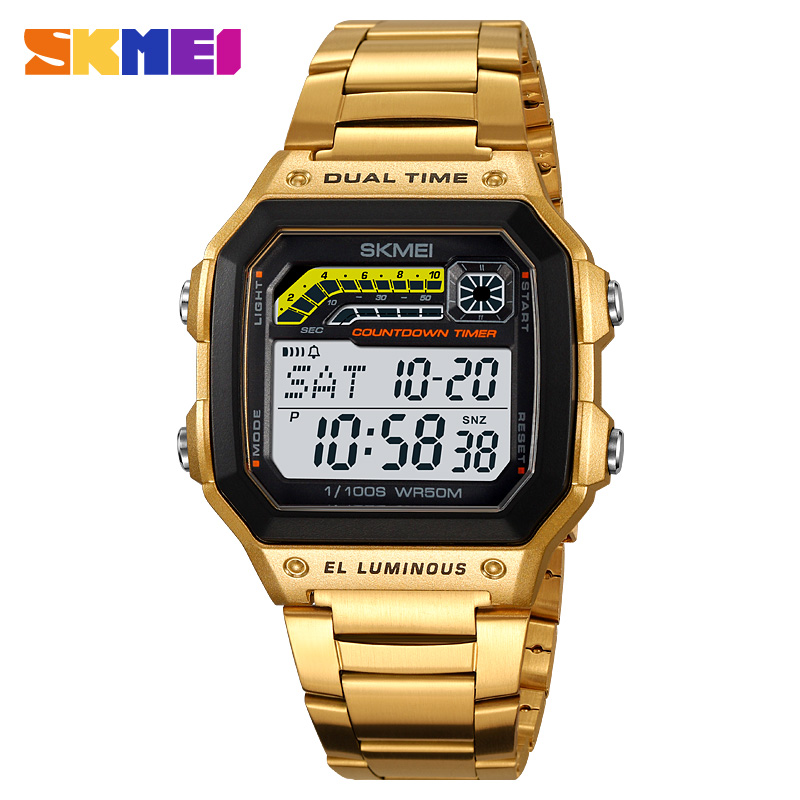 SKMEI 2307 Luxury Waterproof D - Minute Repeater Watch avaliação e preço