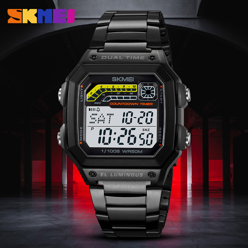 SKMEI 2307 Luxury Waterproof D - Minute Repeater Watch avaliação e preço