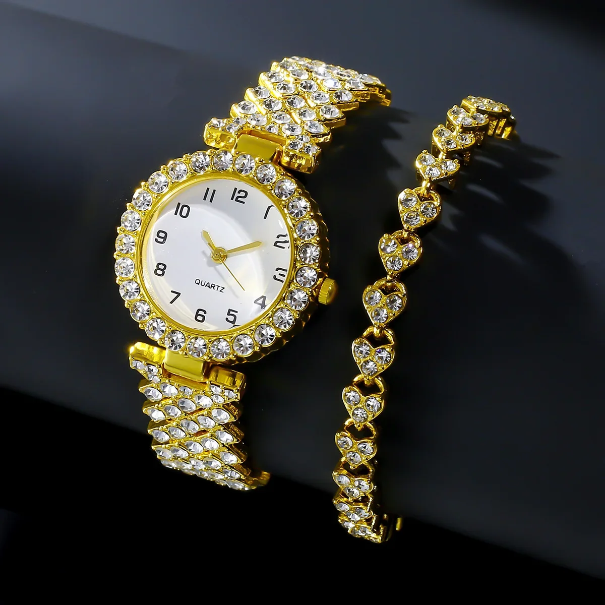 1pcs/2pcs Luxury Fashion Women - Luxury Watch Deals avaliação e preço