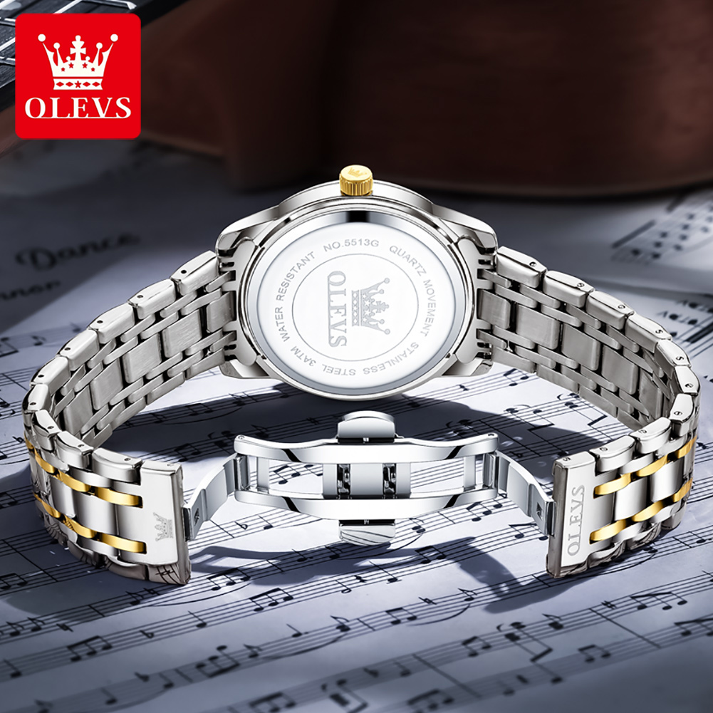 OLEVS Brand Fashion men's watc - Luxury Watch Business avaliação e preço