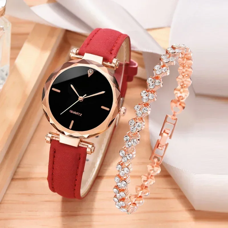 2PCS Set Luxury Watch Women Br - Luxury Watch Deals avaliação e preço