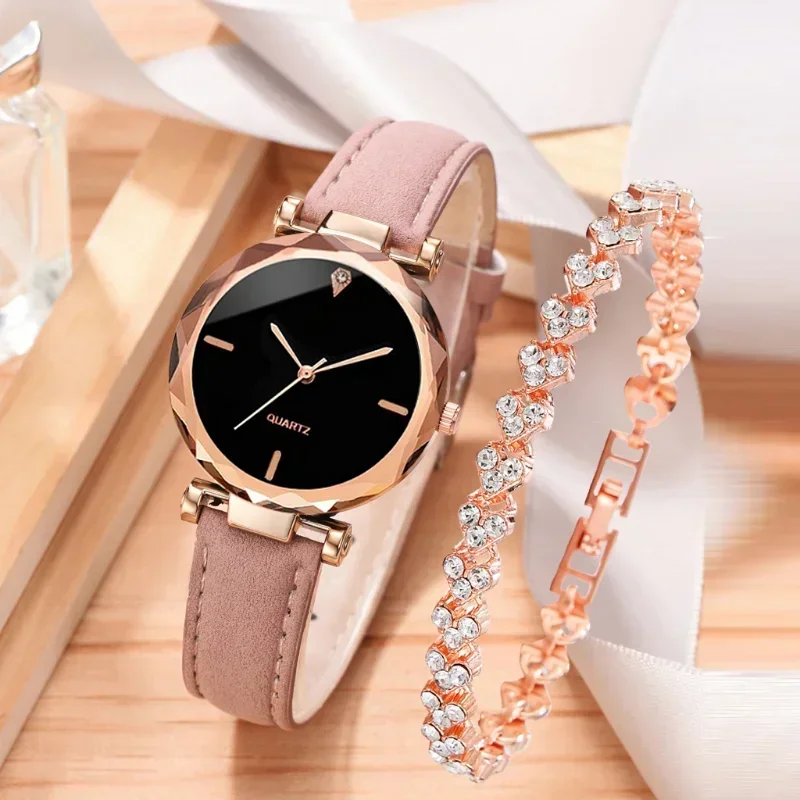 2PCS Set Luxury Watch Women Br - Luxury Watch Deals avaliação e preço
