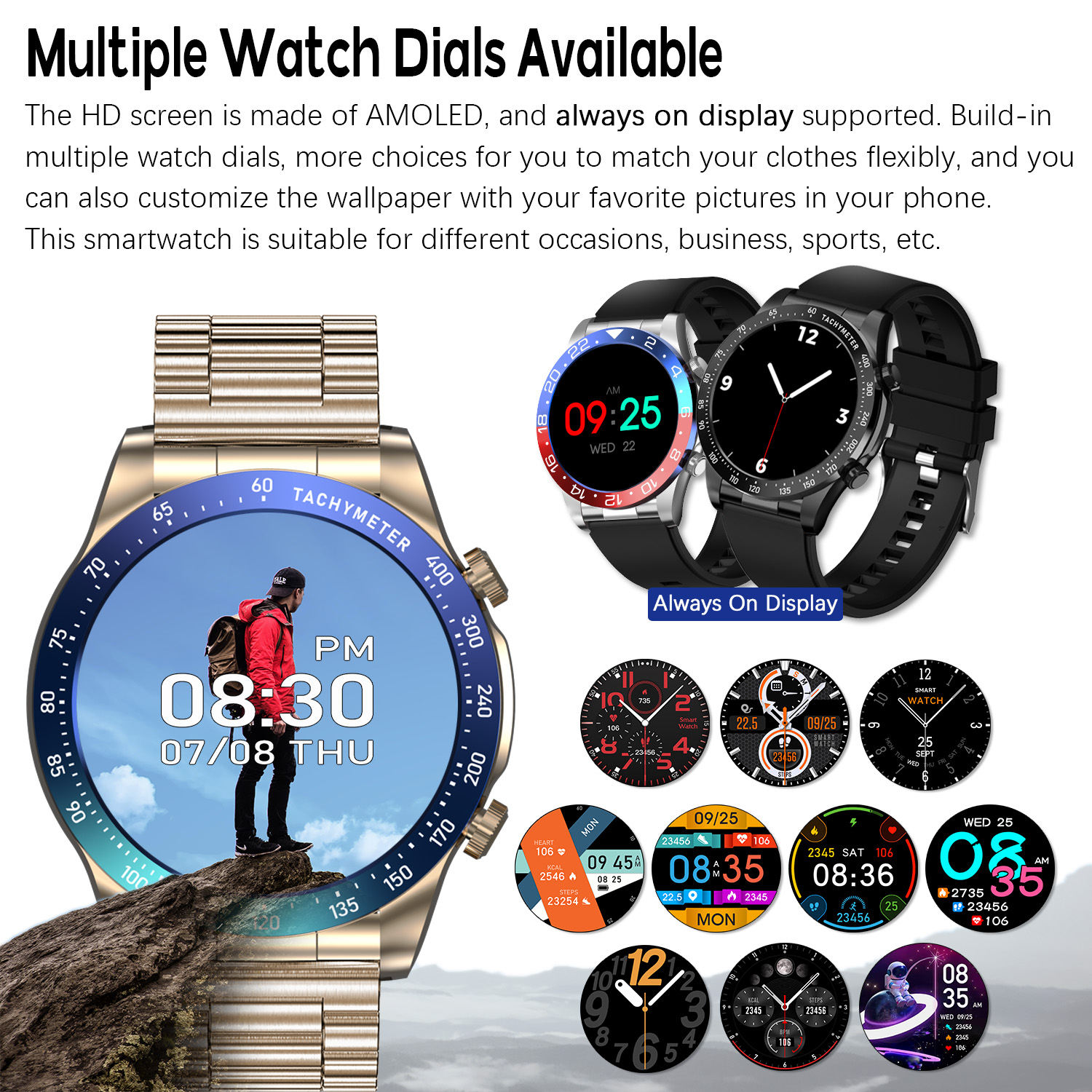 ROLLSTIMI Sports Fitness Men W - Luxury Watch Korea avaliação e preço