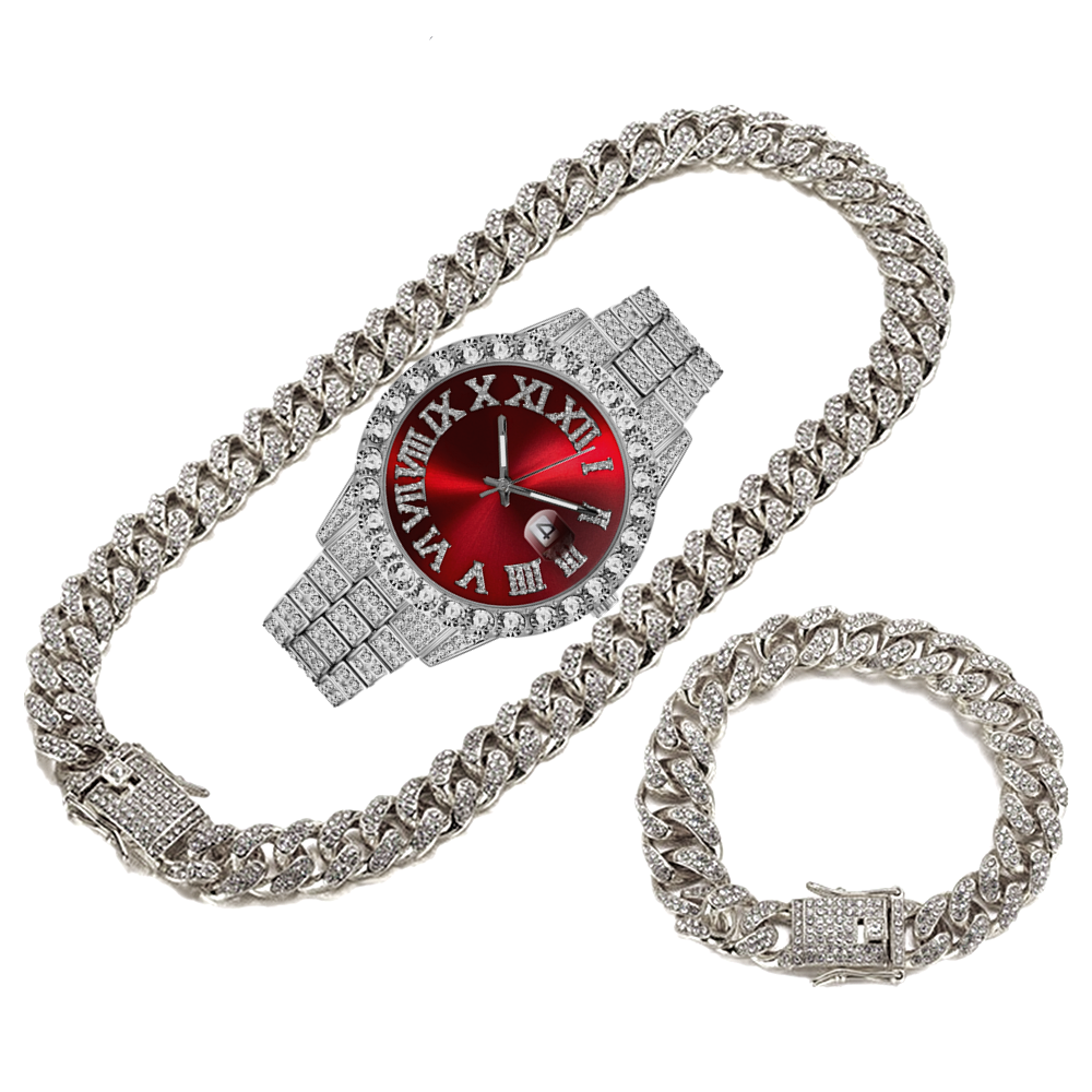 Quartz Luxury Gold Sliver Watc - Luxury Watch Miami avaliação e preço